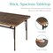 Best Choice Products 6-Piece 55in Modern Home Dining Set w/ Storage Racks, Rectangular Table, Bench, 4 Chairs